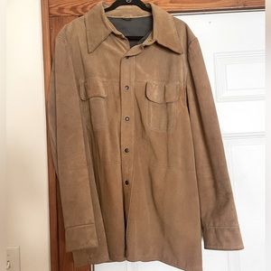 Vintage XL tall suede jacket.